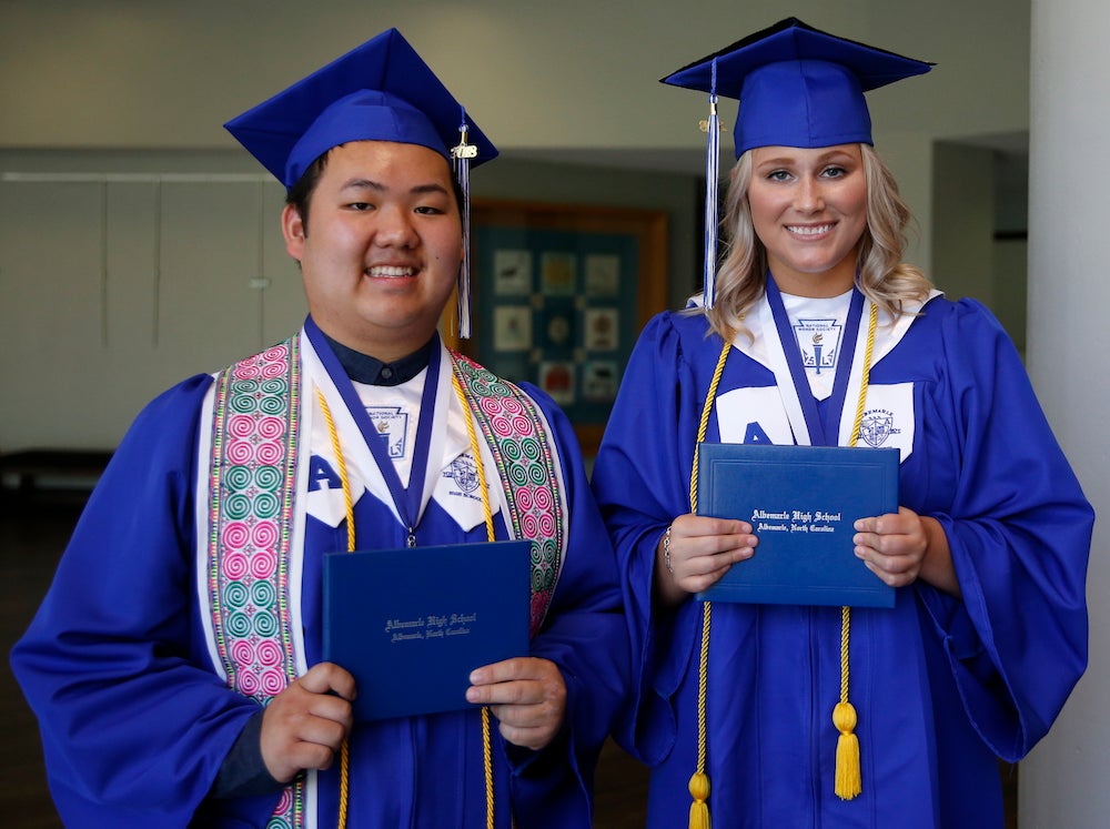 Albemarle High School awards diplomas The Stanly News & Press The