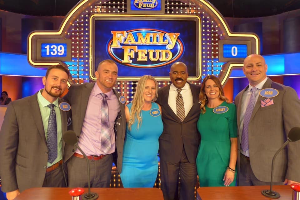 Local family pushes champions to sudden death on 'Family Feud' The