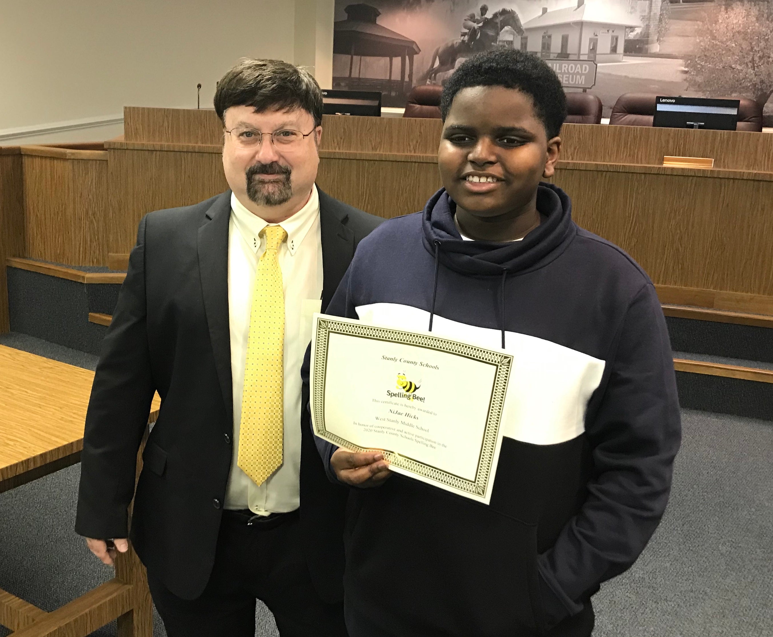West Stanly Middle student wins spelling bee The Stanly News & Press