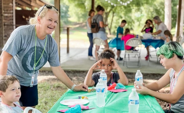 Youth learn skills at former LSU star's camp