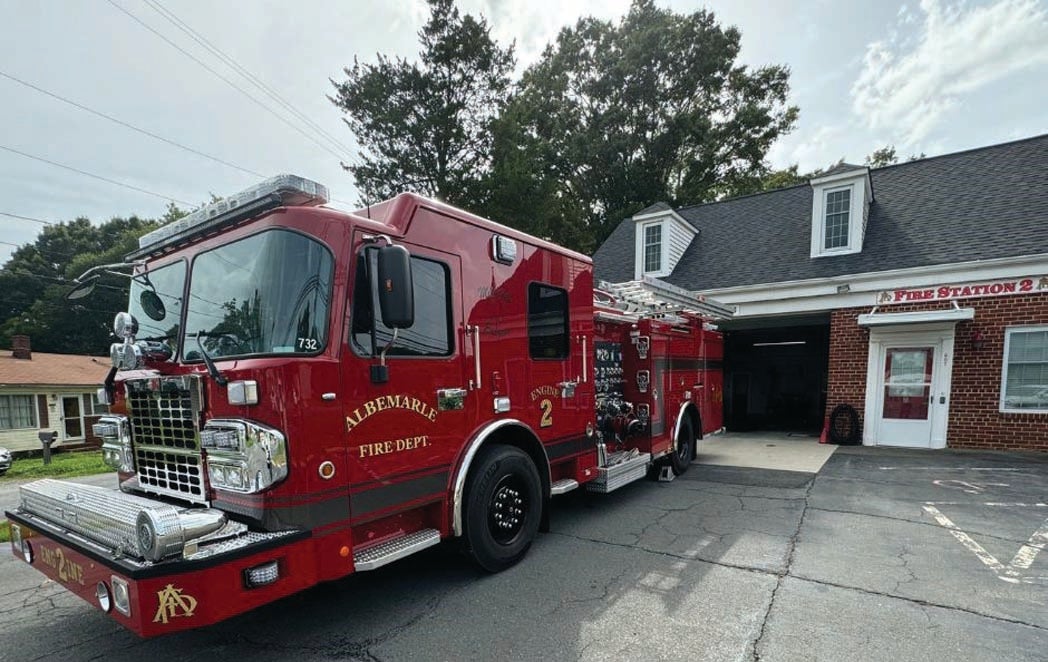 Albemarle Fire Department invites public to celebrate new fire truck – The Stanly News & Press