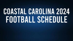 Coastal Carolina 2024 Football Schedule, Record, Results