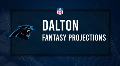 Andy Dalton Fantasy Projections: Week 4 vs. the Bengals