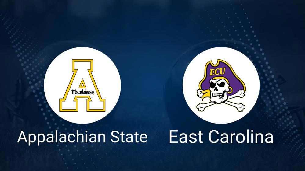 Best Bets, Predictions & Odds for the Appalachian State vs. East Carolina Game – Saturday, Sept. 14