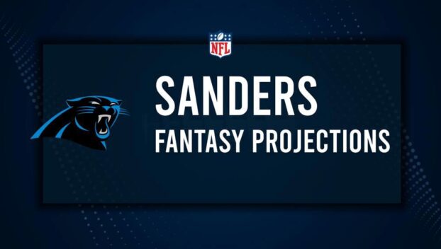 Ja'Tavion Sanders Fantasy Projections: Week 4 vs. the Bengals