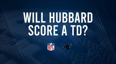 Will Chuba Hubbard Score a Touchdown Against the Saints in Week 1?