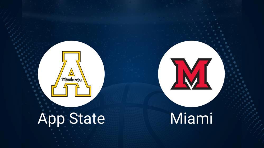 Appalachian State vs. Miami (OH) Basketball Tickets - Monday, November 4