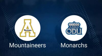 Appalachian State vs. Old Dominion Nov. 2 Tickets & Start Time