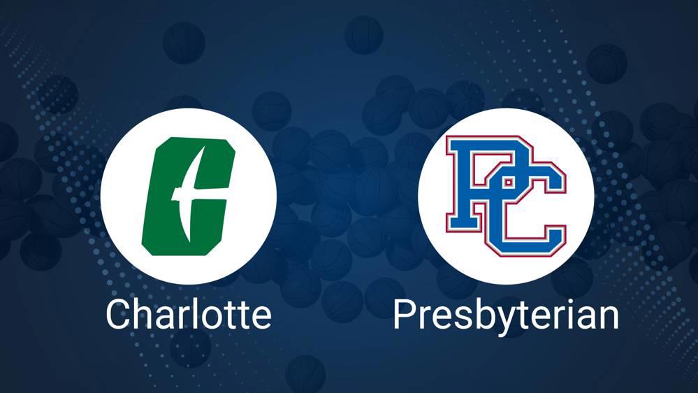 Charlotte vs. Presbyterian Basketball Tickets - Monday, November 4