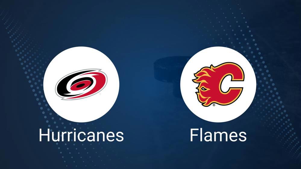 How to Pick the Hurricanes vs. Flames Game with Odds, Spread, Betting Line and Stats – October 24