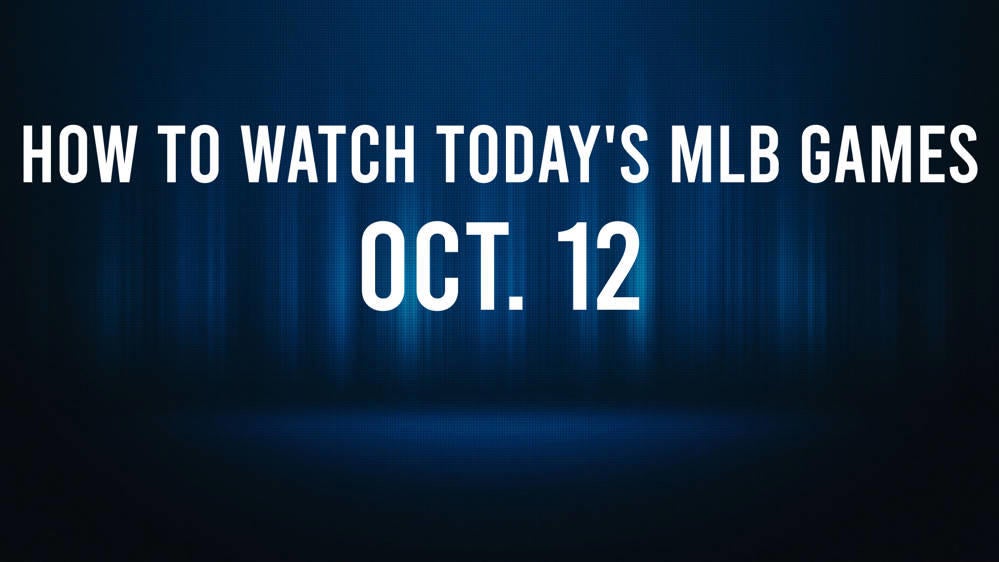 How to Watch the MLB Baseball Playoffs on Saturday, Oct. 12 TV Channel