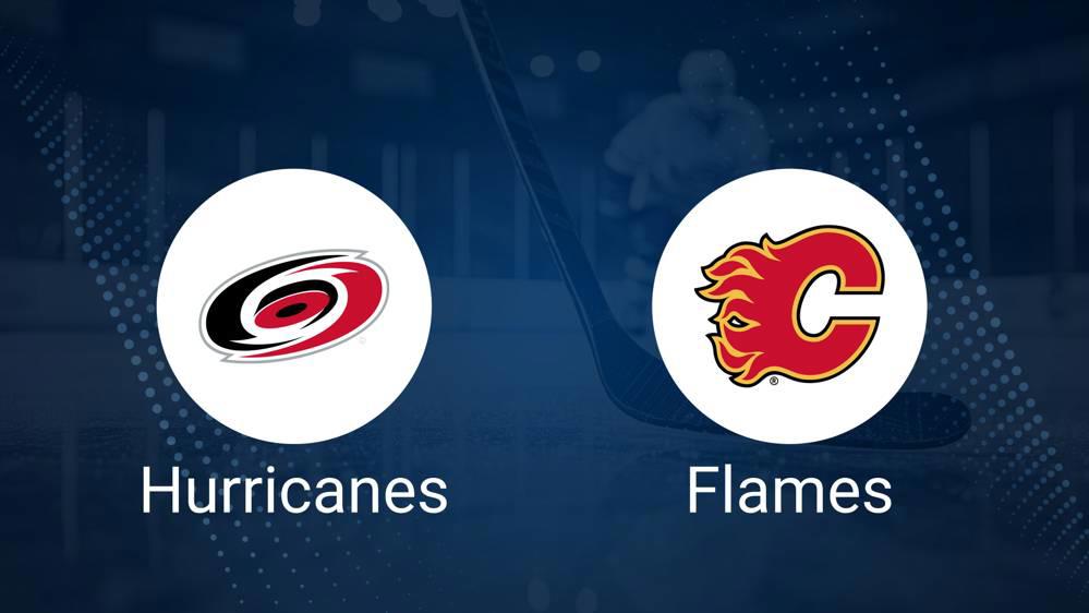 Hurricanes vs. Flames Injury Report Today - October 24