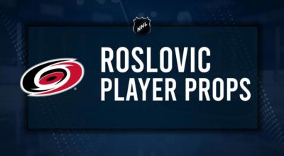 Jack Roslovic Player Prop Bets for the Hurricanes vs. Penguins Game - October 18