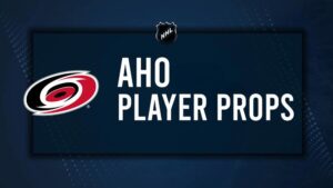 Sebastian Aho Player Prop Bets for the Hurricanes vs. Kraken Game - October 26