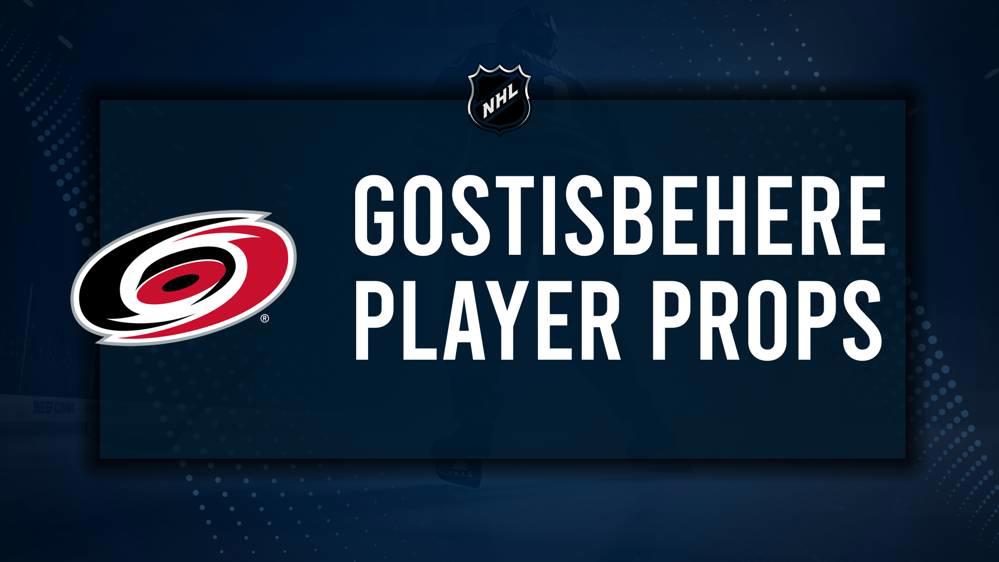 Shayne Gostisbehere Player Prop Bets for the Hurricanes vs. Kraken Game - October 26