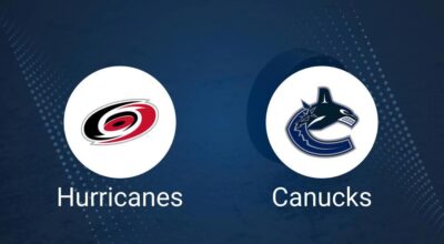 Where to Watch Carolina Hurricanes vs. Vancouver Canucks on TV or Streaming Live - October 28