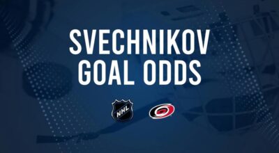 Will Andrei Svechnikov Score a Goal Against the Devils on October 15?