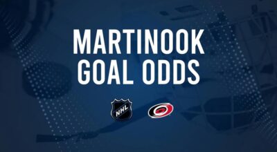 Will Jordan Martinook Score a Goal Against the Oilers on October 22?