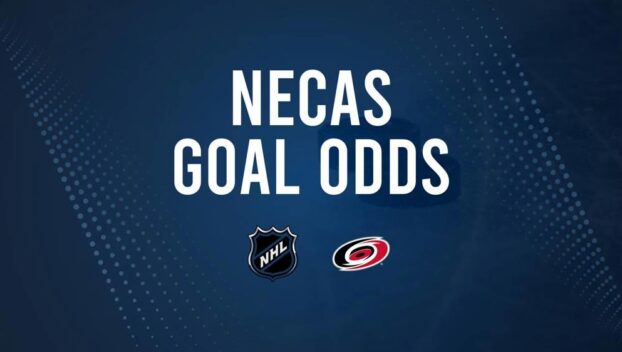 Will Martin Necas Score a Goal Against the Blues on October 19?