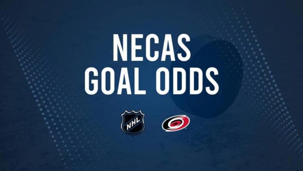 Will Martin Necas Score a Goal Against the Bruins on October 31?