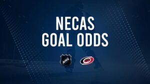 Will Martin Necas Score a Goal Against the Devils on October 15?