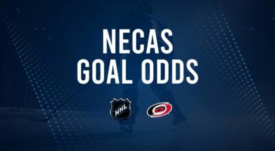 Will Martin Necas Score a Goal Against the Devils on October 15?