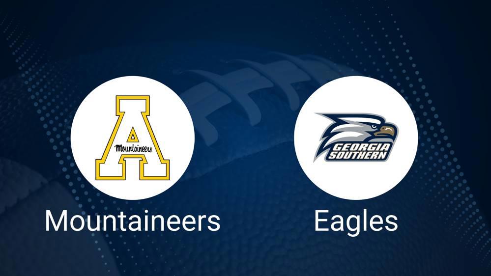 Appalachian State vs. Georgia Southern Nov. 30 Tickets & Start Time