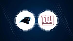 Best Bets, Odds for the Panthers vs. Giants Game – Week 10
