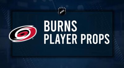 Brent Burns Player Prop Bets for the Hurricanes vs. Blues Game - November 17