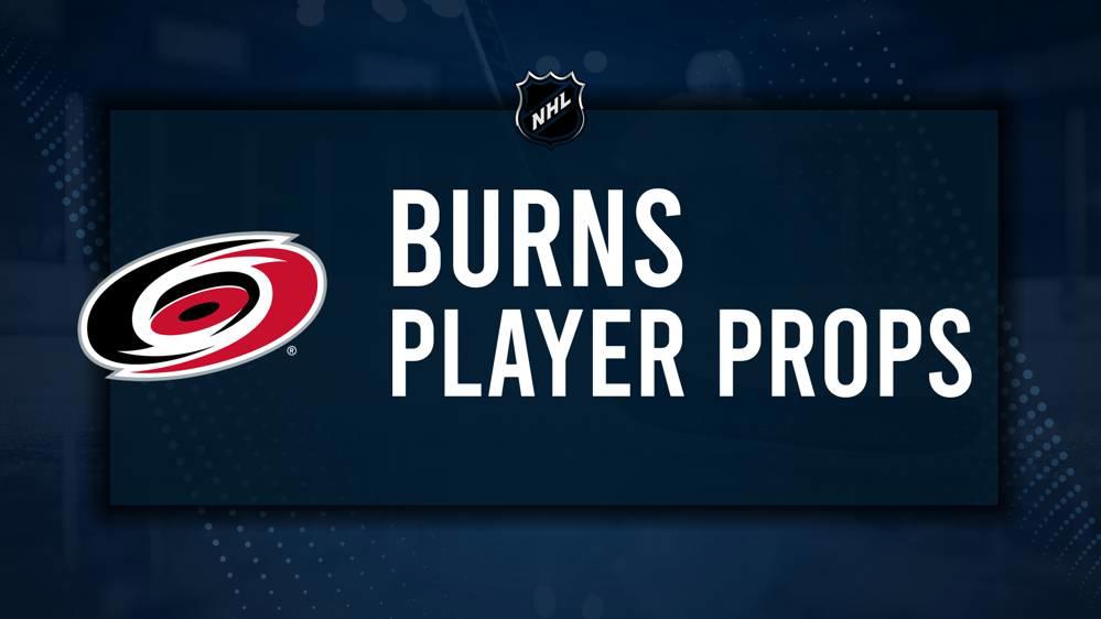 Brent Burns Player Prop Bets for the Hurricanes vs. Blues Game - November 17