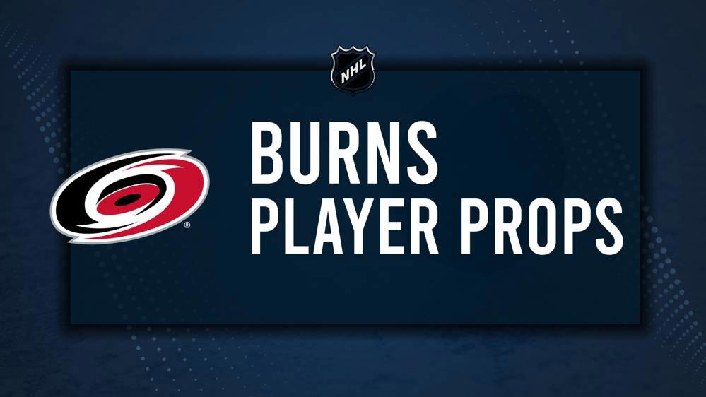 Brent Burns Player Prop Bets for the Hurricanes vs. Devils Game - November 21