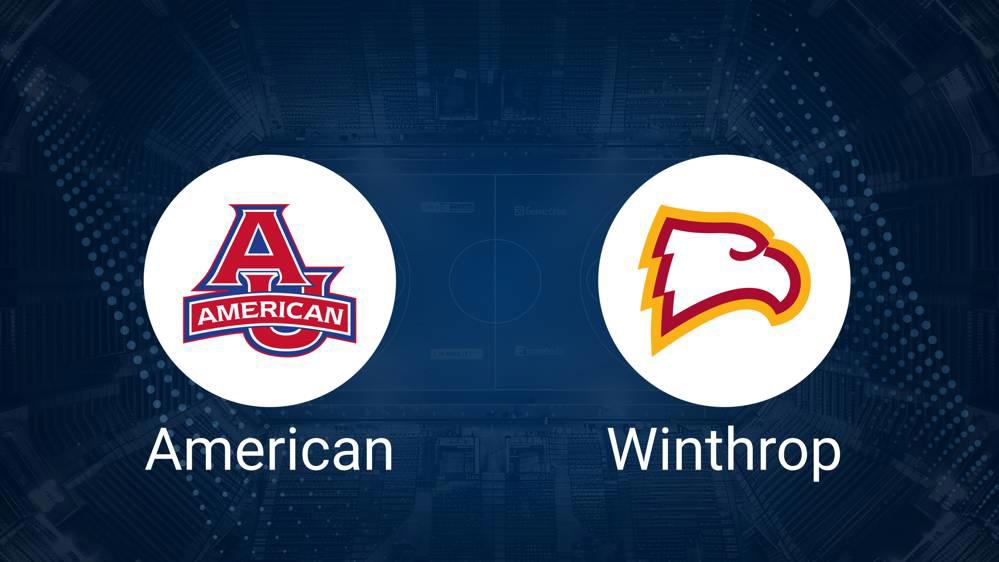 How to Watch American vs. Winthrop Women's Basketball on TV or Live Stream - November 29