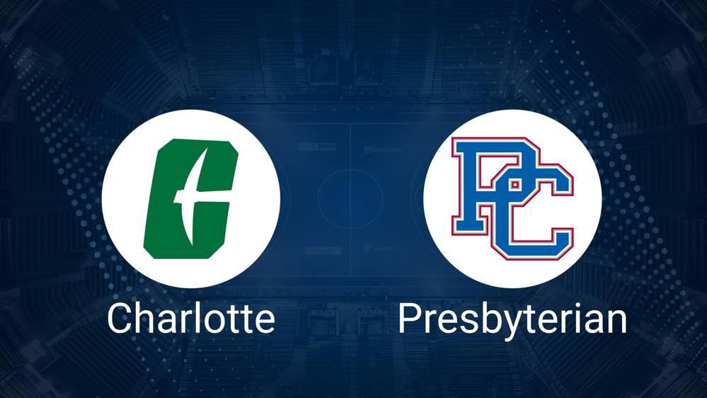 How to Watch Charlotte vs. Presbyterian on TV or Live Stream - November 4