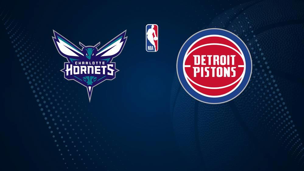 How to Watch the Pistons vs. Hornets Game: Streaming & TV Channel Info for November 6