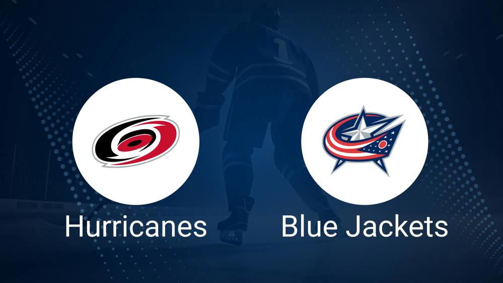 Hurricanes vs. Blue Jackets Injury Report Today - November 23