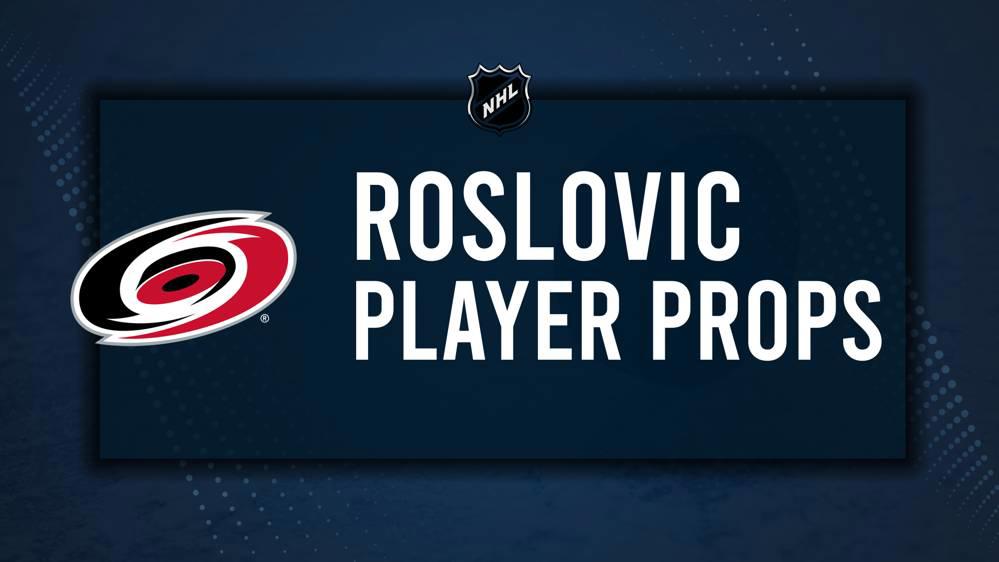 Jack Roslovic Player Prop Bets for the Hurricanes vs. Avalanche Game - November 9