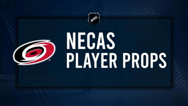 Martin Necas Player Prop Bets for the Hurricanes vs. Avalanche Game - November 9