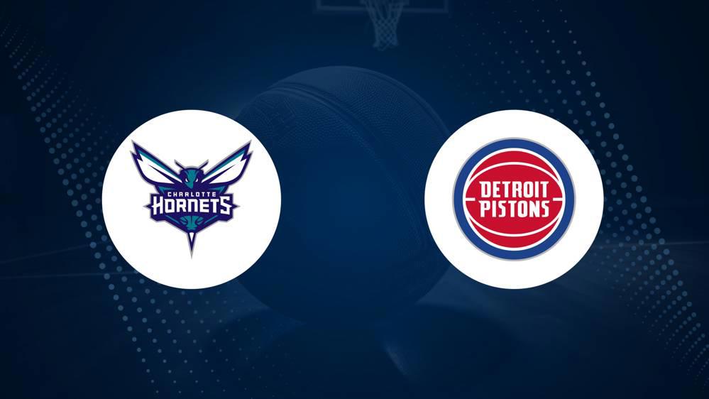 NBA Best Bets: Pistons vs. Hornets Picks for November 21