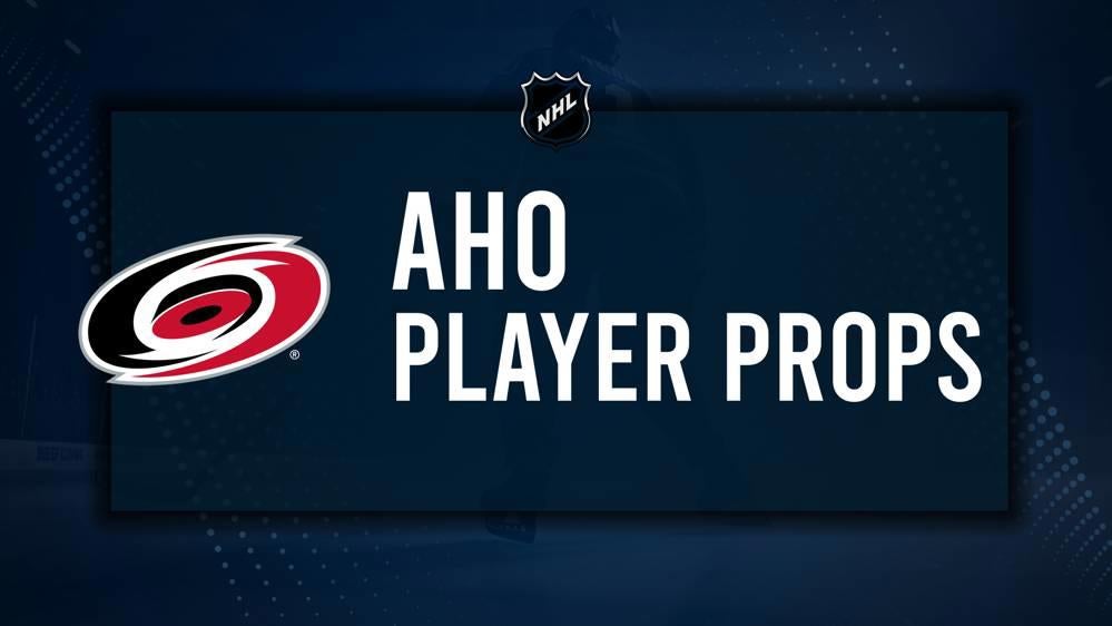 Sebastian Aho Player Prop Bets for the Hurricanes vs. Avalanche Game - November 9