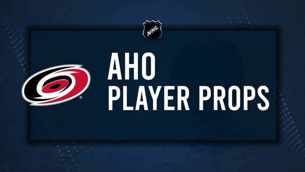 Sebastian Aho Player Prop Bets for the Hurricanes vs. Capitals Game - November 3