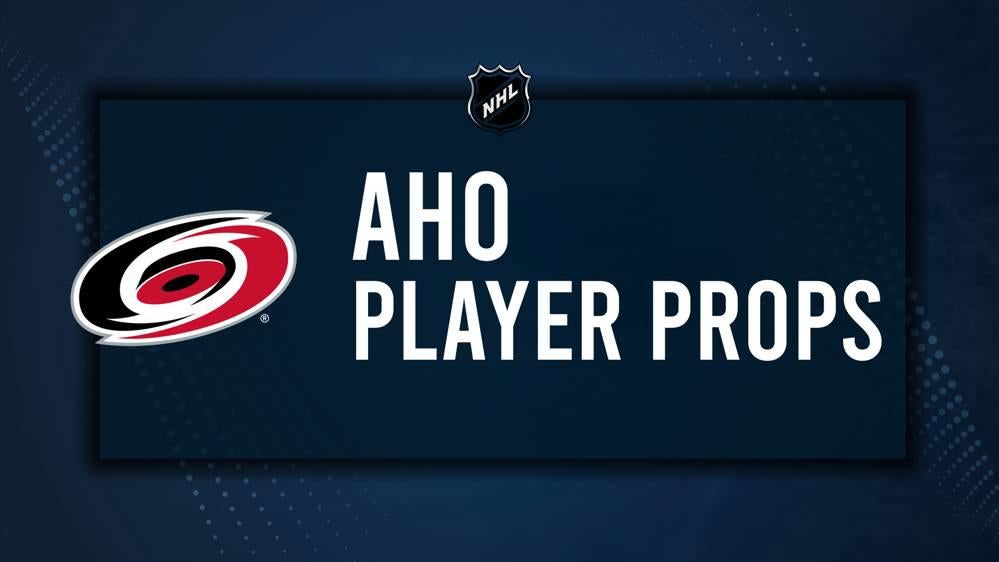 Sebastian Aho Player Prop Bets for the Hurricanes vs. Flyers Game - November 5