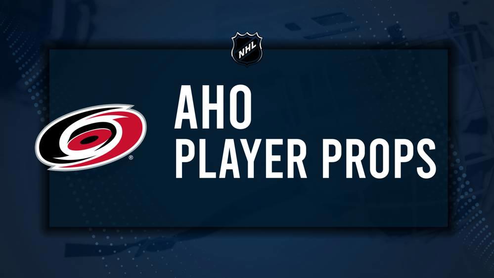 Sebastian Aho Player Prop Bets for the Hurricanes vs. Rangers Game - November 27