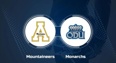 Where to Watch Appalachian State vs. Old Dominion on TV or Streaming Live - Nov. 2