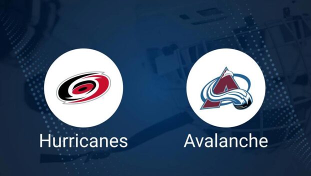 Where to Watch Carolina Hurricanes vs. Colorado Avalanche on TV or Streaming Live - November 9