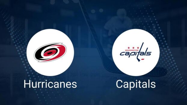 Where to Watch Carolina Hurricanes vs. Washington Capitals on TV or Streaming Live - November 3