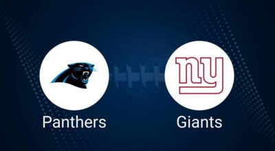 Where to Watch Panthers vs. Giants on TV or Streaming Live - Nov. 10