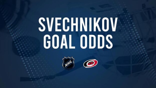 Will Andrei Svechnikov Score a Goal Against the Avalanche on November 9?