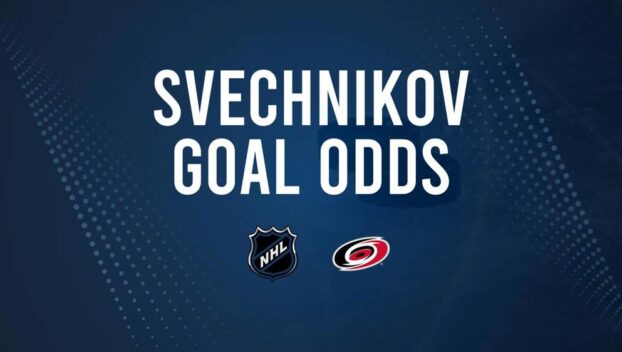 Will Andrei Svechnikov Score a Goal Against the Golden Knights on November 11?