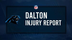 Will Andy Dalton Play in Week 9? NFL Injury Status, News & Updates