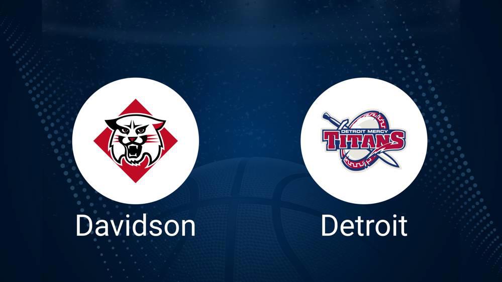 Davidson vs. Detroit Mercy Basketball Tickets - Saturday, December 14